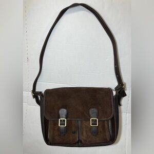Vintage Rare Coach 5284 Berkeley Messenger Field Bag Saddle Unisex